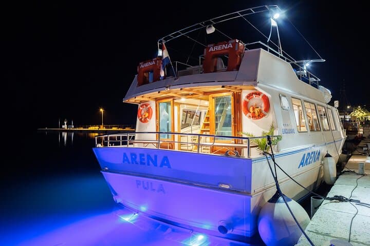Sunset Dolphin Cruise and Istrian Dinner from Pula to Brijuni photo 4