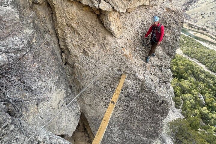 Wind River Via Ferrata and Sport Climbing: Guided Climbs Near Thermopolis, WY photo 3