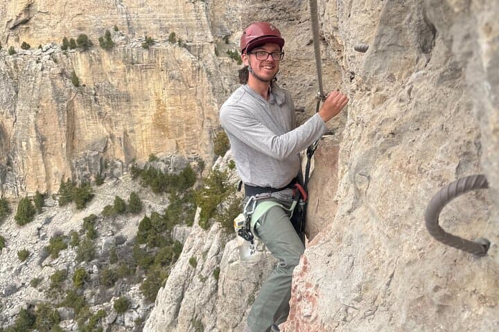Wind River Via Ferrata and Sport Climbing: Guided Climbs Near Thermopolis, WY photo 2