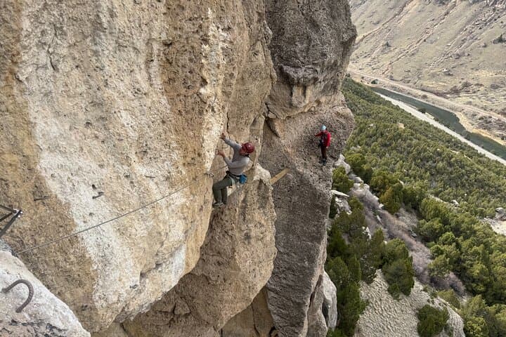 Wind River Via Ferrata and Sport Climbing: Guided Climbs Near Thermopolis, WY