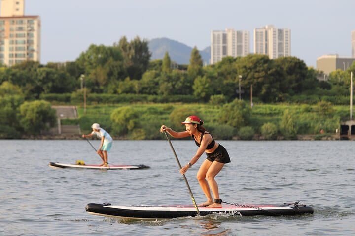 SUP and Kayak on Seoul's Han River at Ttukseom Park photo 4