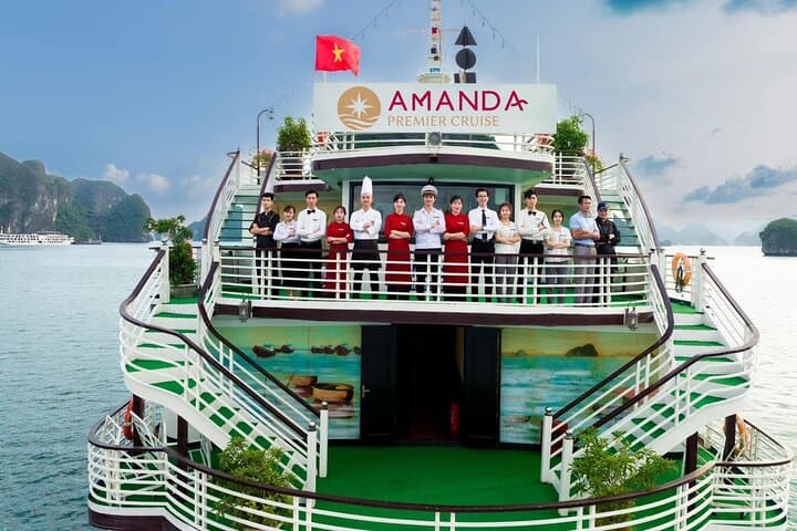 Amanda Premier Cruise: 2-Day Luxury Halong Bay Overnight from Hanoi