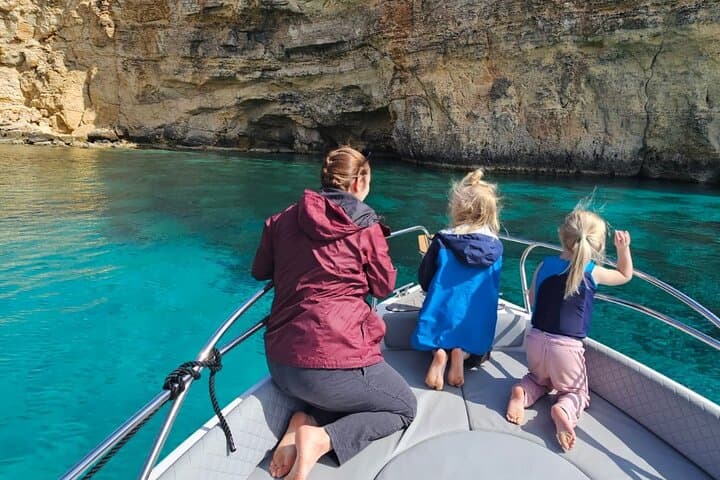 Private Half-Day Boat to Malta's Blue Lagoon, Comino & Gozo
