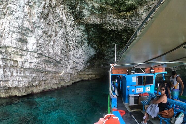Full-Day Private Charter to Blue Lagoon, Crystal Lagoon & Gozo Caves