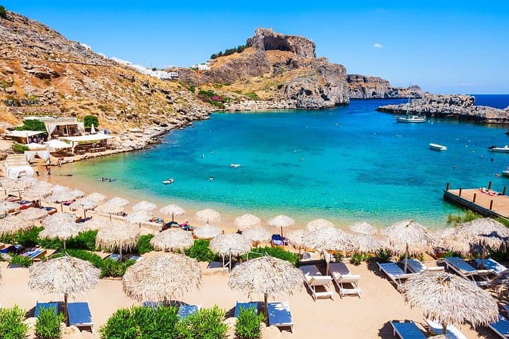 Rhodes Highlights: Lindos Acropolis, Kallithea Springs & 7 Springs Day Tour photo 1