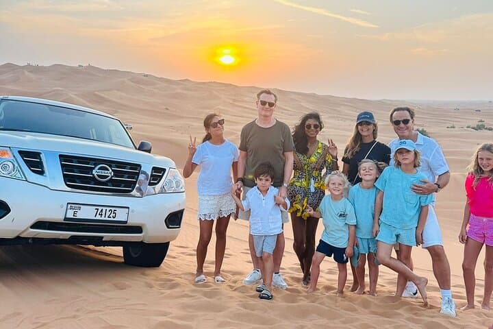 Dubai Private Morning Desert Safari: Dune Bashing, Camel Ride & Sandboarding photo 4