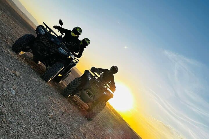 Agafay Magic Sunset Package: Quad Biking, Camel Trek & Desert Feast Near Marrakech photo 5