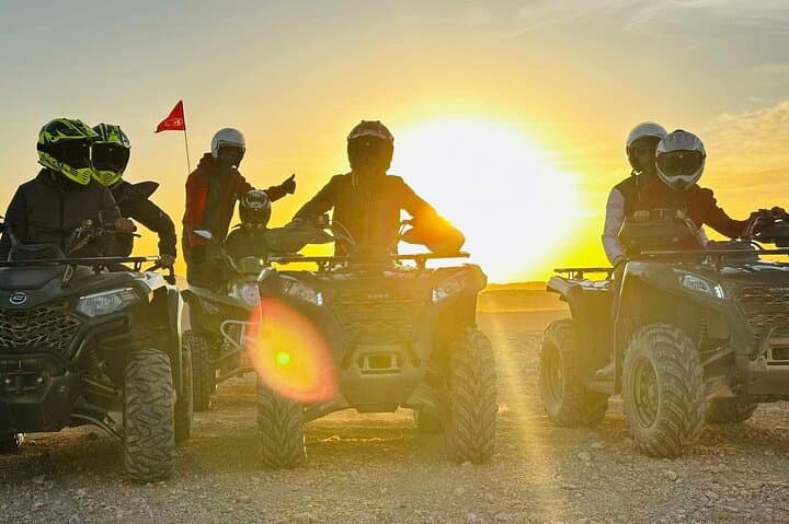 Agafay Magic Sunset Package: Quad Biking, Camel Trek & Desert Feast Near Marrakech photo 3