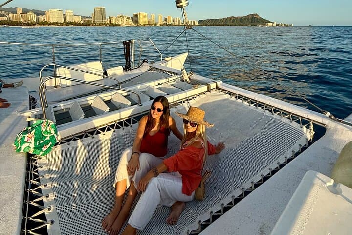 Waikiki Sunset Catamaran Cruise with Swim and Skyline Views photo 3