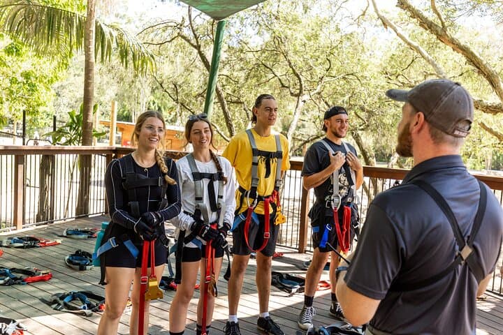 Currumbin TreeTop Challenge: Zipline Over a Crocodile Enclosure photo 6