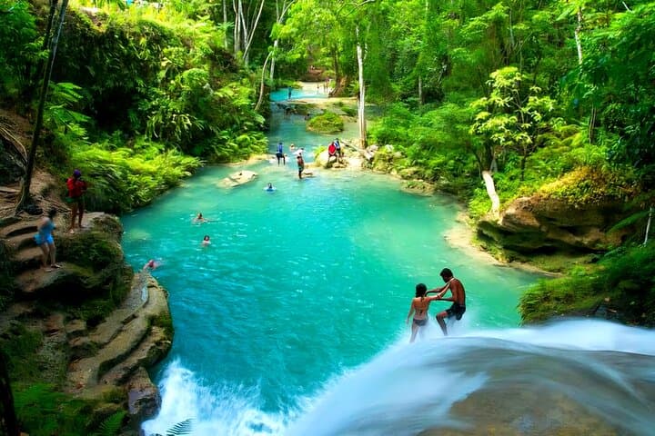 Blue Hole & Bamboo Rafting Ocho Rios: Swim, Swing and Drift Through Jamaica’s Rainforest photo 2