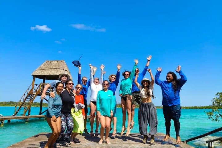 Secret Sail in Bacalar Lagoon: Stromatolites, Cenotes & Beach Club Picnic photo 4