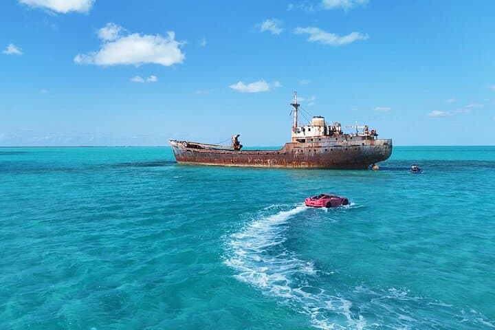 Jetcar Shipwreck & Hidden Beaches Tour — 1-Hour Providenciales Adventure