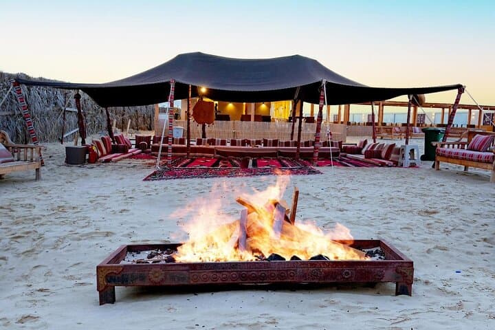 Doha Dinner Desert Safari: Evening Dune Bashing, BBQ & Camp Swim photo 3
