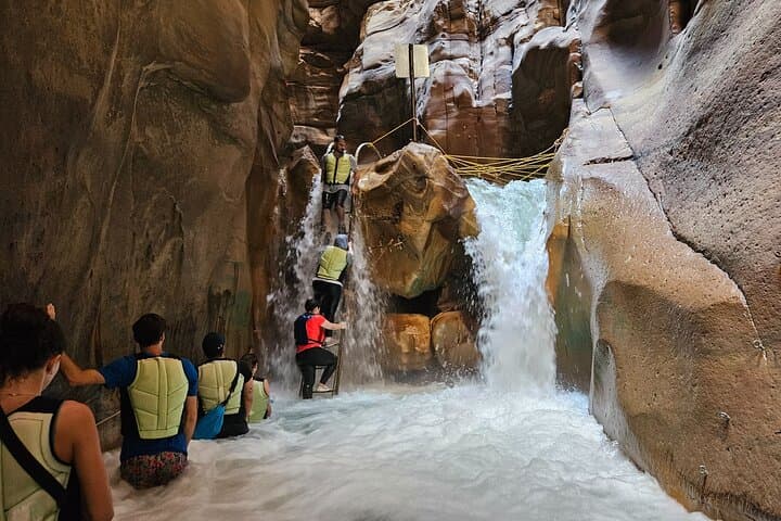 Splash and Hike the Wadi Mujib Siq Trail: Day Adventure from Amman