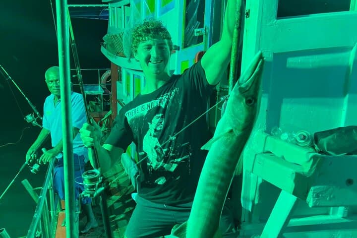 Night Fishing Koh Samui: Private Sea-to-Table Charter and Dinner
