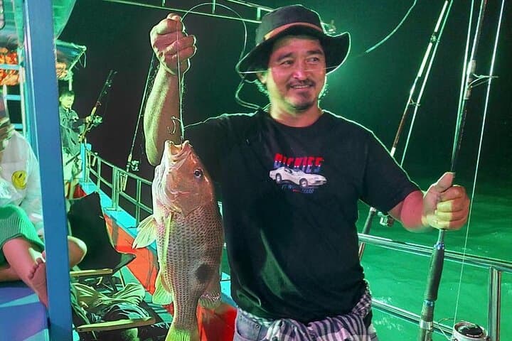 Night Fishing Koh Samui: Private Sea-to-Table Charter and Dinner photo 6
