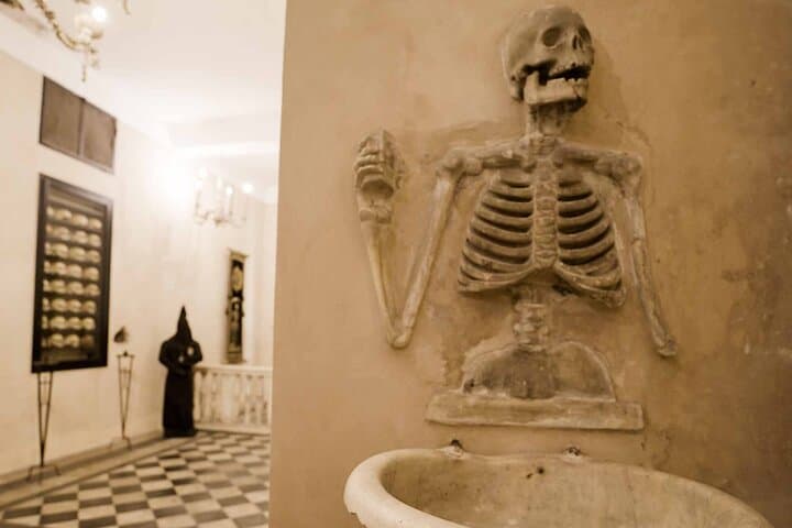Dark Side of Rome: Underground Bones Crypt Small-Group Evening Tour photo 2