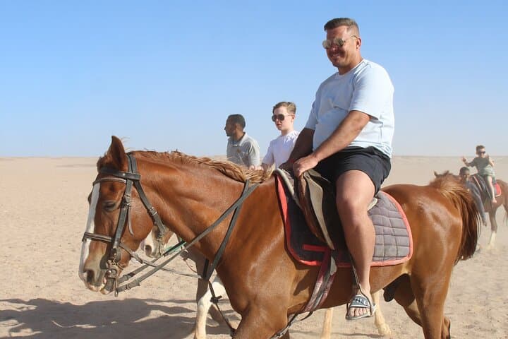 Horseback Riding Across Desert Dunes and Red Sea Beaches in Hurghada photo 4