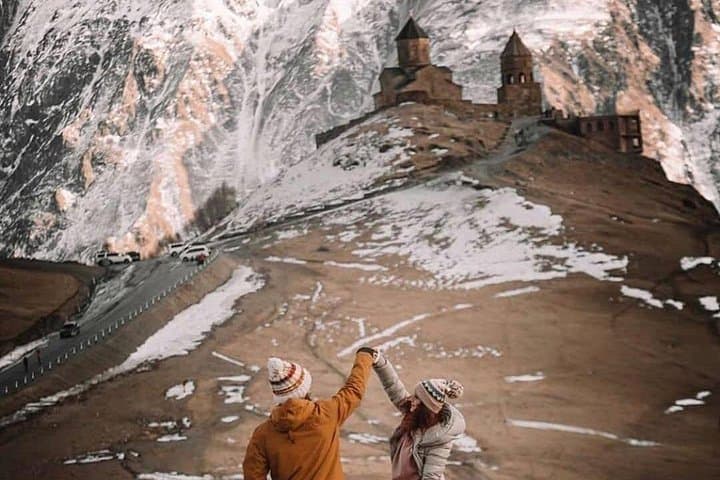 Kazbegi to Gergeti Church, Gveleti Waterfall & Dariali Gorge Private Tour photo 3