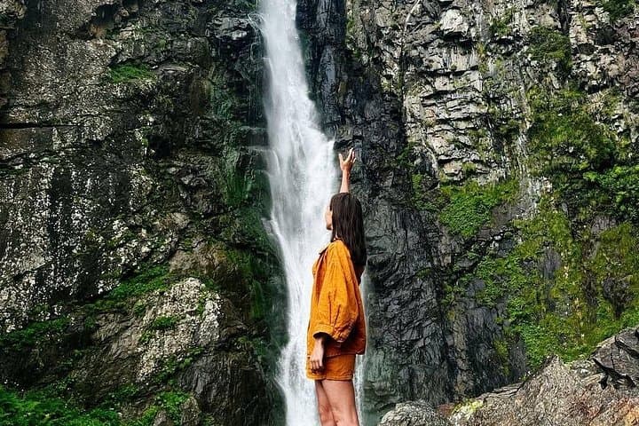 Kazbegi to Gergeti Church, Gveleti Waterfall & Dariali Gorge Private Tour photo 4