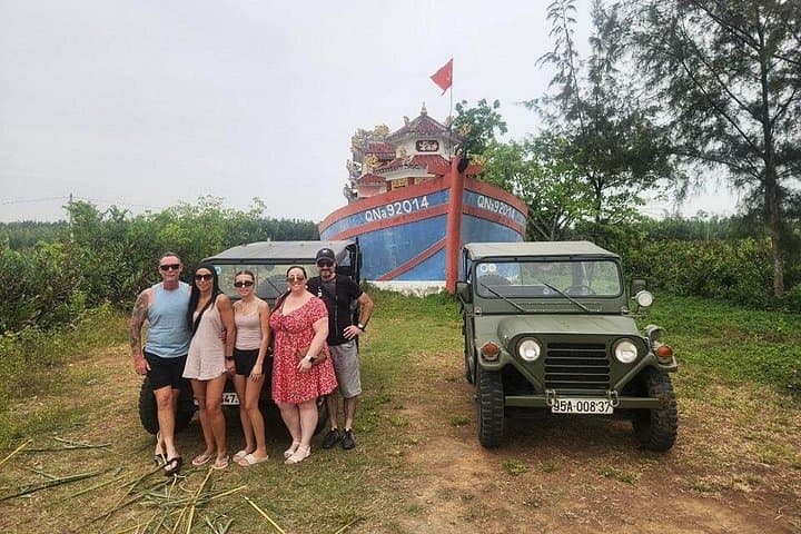 Hoi An Jeep Tour: Coconut Jungle, Cam Kim & Tra Que Village Experience photo 1