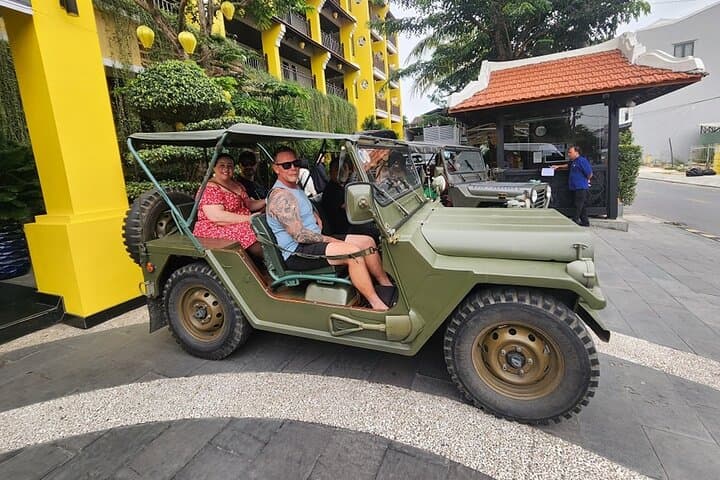 Hoi An Jeep Tour: Coconut Jungle, Cam Kim & Tra Que Village Experience photo 3