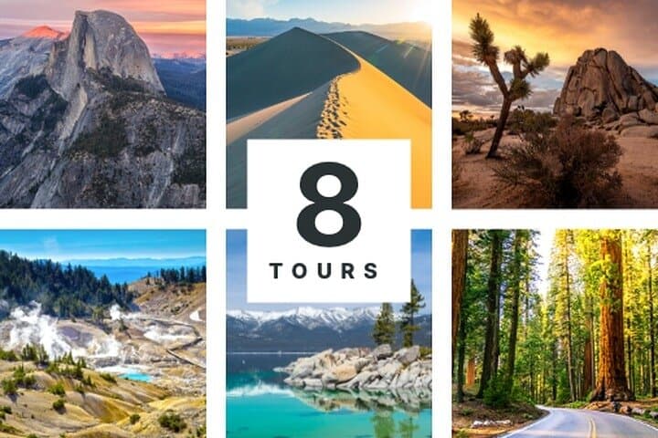 California Self-Guided Audio Tour Bundle: Yosemite, Tahoe, Joshua Tree & More