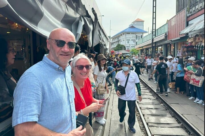 Damnoen Saduak Floating Market & Maeklong Railway Market Private Tour from Bangkok photo 3