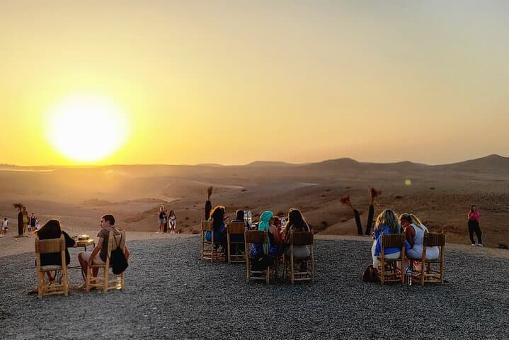 Agafay Desert Evening: Camel Ride, Berber Dinner & Fire Show from Marrakech photo 2