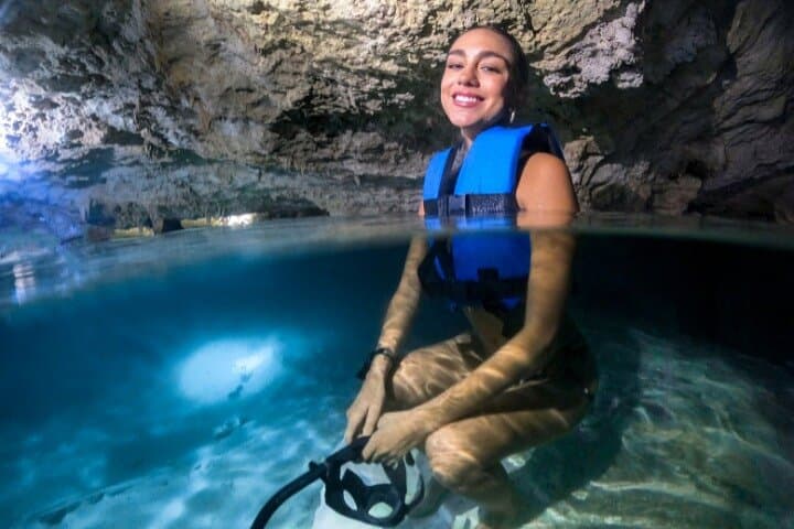 Explore Three Cenotes Near Playa del Carmen: Half-Day Tour with Riviera Maya Pickup photo 1