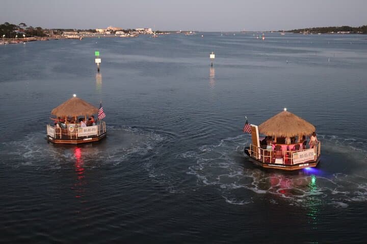 Sunset Tiki Cruise on Lower Grand Lagoon — Original Cruisin' Tikis (1.5 hr) photo 3