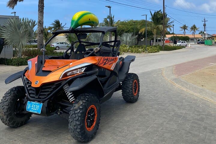 Half-Day Aruba UTV Adventure to California Lighthouse & Hidden Cave Pool