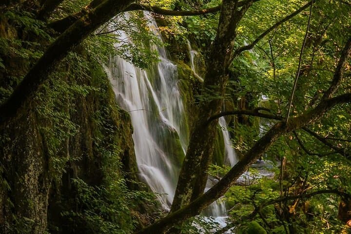 Day Trip to Plitvice Lakes from Split — Guided Tour with Boat, Train & Boardwalks