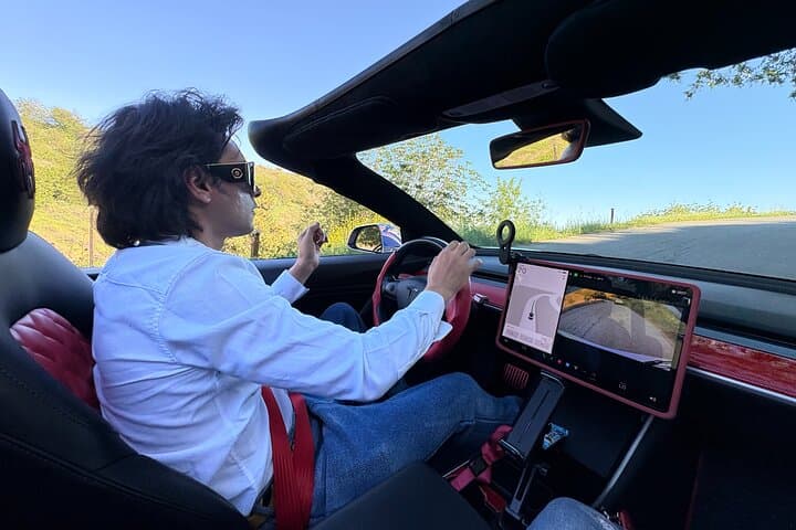 Electric Beverly Hills and Melrose AI Driving Tour — Cybertruck, Model X & Spyder photo 6
