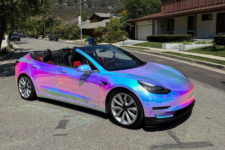Electric Hollywood Express: 1-Hour AI-Powered Tesla Driving Tour photo 6