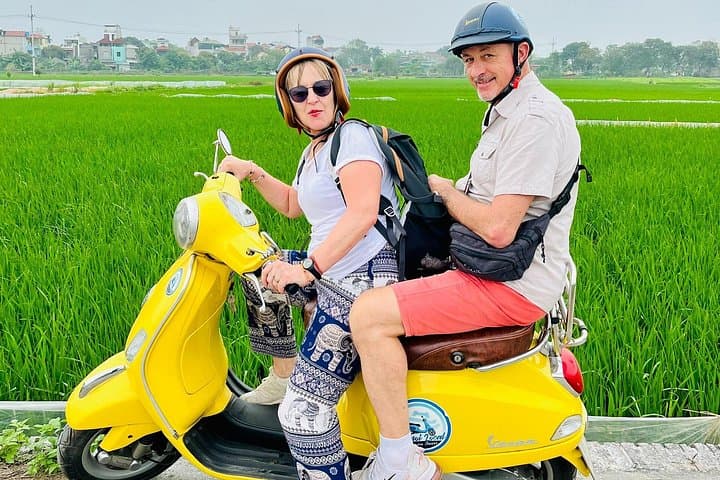 Vespa to Co Loa Citadel: Hanoi Countryside Half-Day Adventure photo 4