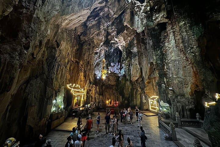 Marble Mountains & Lady Buddha Half‑Day Tour — Am Phu Cave and Non Nuoc Stone Village