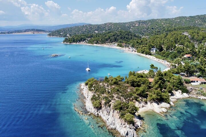 Halkidiki Full-Day Beach Tour: Olive Grove Tastings & Sunset at Kalogria