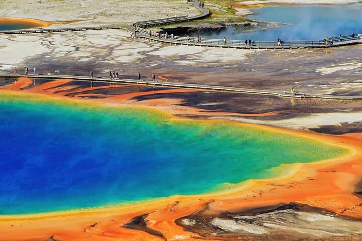 Grand Prismatic Overlook Self-Guided Audio Walk: Fairy Falls to Midway Geyser Basin photo 2