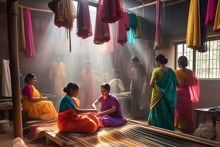 Varanasi Village Silk Weaving Tour — Private Day Trip to Sarai Mohana photo 2