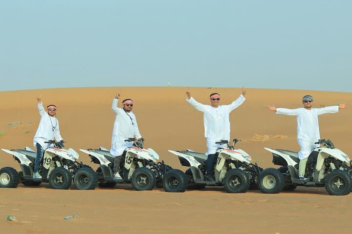 Dubai Morning Desert Safari: Dune Bashing, Camel Ride & Quad Bike Option photo 2