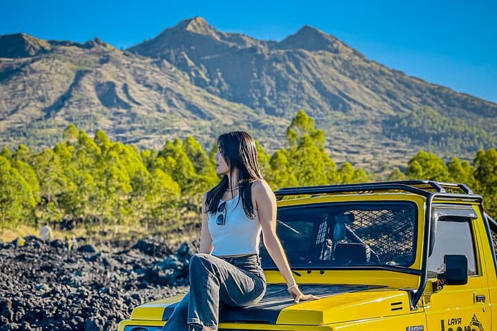 Mount Batur Jeep Sunrise Adventure: Sunrise Views & Black Lava Fields