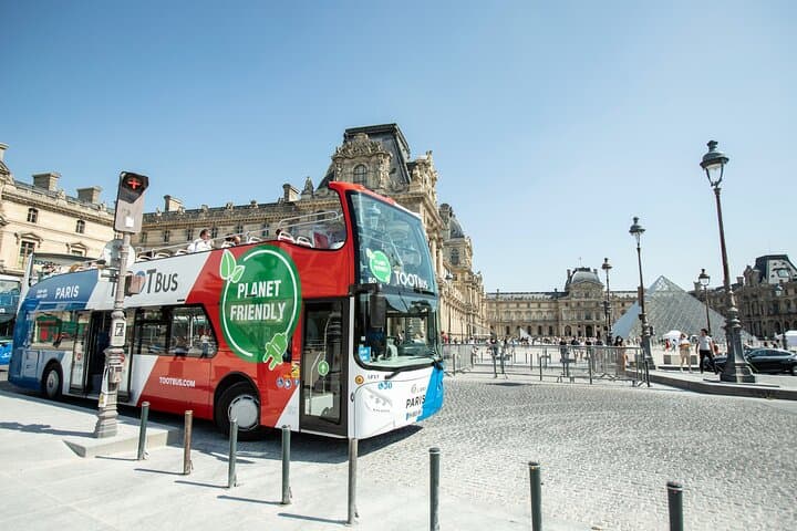 Paris Hop-On Hop-Off Bus & Seine River Cruise — Flexible 2-Hour Sightseeing