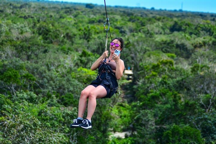 Casa Jaguar Cenote, Zipline & ATV Half-Day Adventure – Riviera Maya