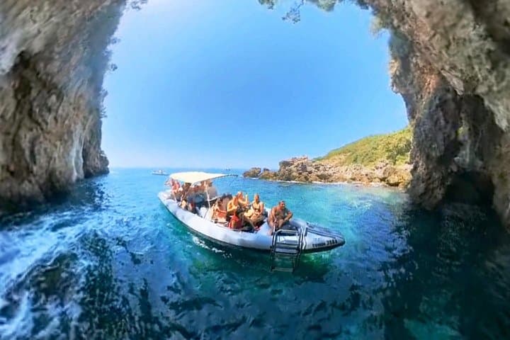 Himare Coastal Caves & Snorkel Stops: Boat Tour to Pirate's Cave and Grama Bay photo 1