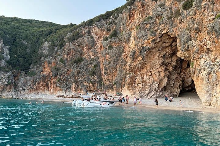 Himare Coastal Caves & Snorkel Stops: Boat Tour to Pirate's Cave and Grama Bay photo 2