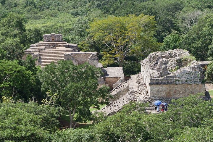 Ek Balam, Valladolid & Cenote Day Trip from Playa del Carmen — Market, Ruins & Swim