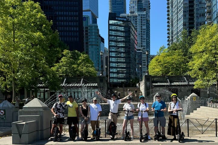 Vancouver E‑Scooter & Electric Unicycle Tour — Secret Spots, Seawall & Gastown