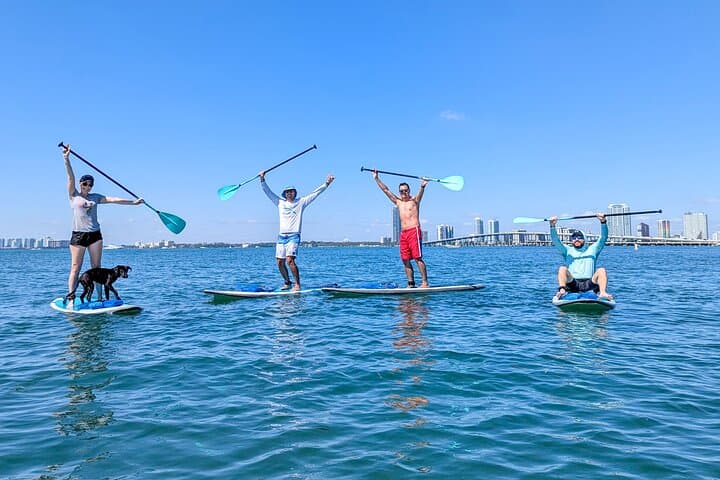 Miami Biscayne Bay Sunset Paddle — Virginia Key SUP & Kayak Tour photo 2